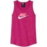 Dievčenské Detské dresy Nike Sportswear ružovej farby v športovom štýle z bavlny s okrúhlym výstrihom 