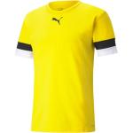 Pánske Futbalové dresy Puma žltej farby v športovom štýle z polyesteru 