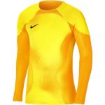 Detské dresy Nike Dri-Fit žltej farby s dlhými rukávmi v zľave 