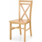 Jedálenské stoličky halmar bielej farby z bukového dreva lakovaný povrch 