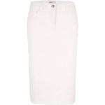 Dámske Riflové sukne Dress in bielej farby z bavlny 