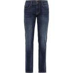 Pánske Slim Fit jeans Camel Active modrej farby v športovom štýle z bavlny vo veľkosti XXS so šírkou 34 s dĺžkou 34 nízky pás 
