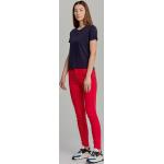 Dámske Skinny jeans Gant červenej farby z bavlny 