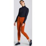 Dámske Slim Fit jeans Gant oranžovej farby z bavlny vo veľkosti 4 XL 