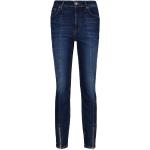 Dámske Slim Fit jeans Gant indigo farby z bavlny vo veľkosti 4 XL na zips 