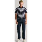 Pánske Slim Fit jeans Gant modrej farby z bavlny vo veľkosti XXS so šírkou 34 s dĺžkou 34 