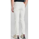 Pánske Slim Fit jeans Gant bielej farby v ležérnom štýle z denimu vo veľkosti XXS so šírkou 32 s dĺžkou 32 udržateľná móda 