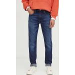 Pánske Slim Fit jeans LEVI´S 512 tmavo modrej farby z bavlny so šírkou 31 s dĺžkou 32 