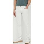 Pánske Skinny jeans Guess bielej farby z bavlny so šírkou 36 s dĺžkou 34 