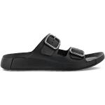 Pánske Kožené sandále Ecco 2nd Cozmo čiernej farby vo veľkosti 43 na leto 