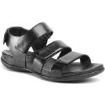 Dámske Kožené sandále Ecco Flash čiernej farby vo veľkosti 41 v zľave na leto 
