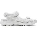 Dámske Športové sandále Ecco Offroad bielej farby vo veľkosti 36 na leto 