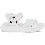 Dievčenské Kožené sandále Ecco Ecco bielej farby vo veľkosti 36 v zľave na leto 