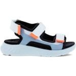 Chlapčenské Kožené sandále Ecco Ecco modrej farby vo veľkosti 35 v zľave na leto 