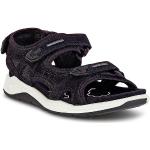 Chlapčenské Kožené sandále Ecco X-Trinsic čiernej farby na leto 