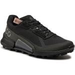 Dámske Nízke turistické topánky Ecco Biom čiernej farby technológia Gore tex vo veľkosti 35 nepremokavé na jar 
