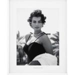 Obrazy Eichholtz transparentnej farby v sexy štýle s tropickým vzorom s motívom Sophia Loren s motívom: Palmy 