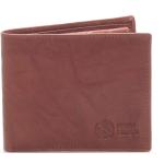 Pánske Kožené peňaženky Sendi Design hnedej farby v elegantnom štýle 