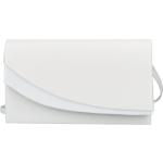 Dámske Elegantné kabelky Delami bielej farby v elegantnom štýle zo syntetiky odnímateľný popruh na Svadbu 
