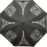 Dámske Dáždniky čiernej farby v elegantnom štýle v zľave 