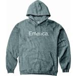 EMERICA mikina - Pure Logo Hood Charcoal Heather (011)