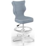 Kancelárske stoličky sivej farby z polyesteru 