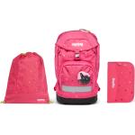 Nová kolekcia: Školské batohy ergobag ružovej farby hrudný popruh 