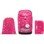 Nová kolekcia: Školské batohy ergobag ružovej farby hrudný popruh 