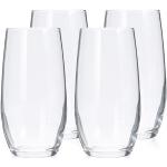 Koktejlové poháre transparentnej farby zo skla vhodné do úmývačky riadu objem 360 ml 4 ks balenie 