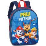 Detské Školské batohy Fabrizio modrej farby v modernom štýle so zábavným motívom na zips objem 6 l s motívom Paw Patrol 