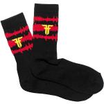 FALLEN ponožky - Static Sock Black-Red (BLACK-RED)