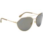 Dámske Designer Slnečné okuliare Fendi zlatej farby metalické v zľave 