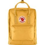 Školské batohy FJÄLLRÄVEN Kanken okrovo žltej farby v škandínávskom štýle objem 16 l udržateľná móda 