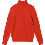 Designer Roláky Forét červenej farby s jednofarebným vzorom na zimu 