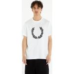 FRED PERRY Flock Laurel Wreath Tee White M