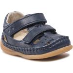 Dievčenské Kožené sandále Froddo tmavo modrej farby vo veľkosti 18 v zľave na leto 