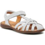 Dievčenské Kožené sandále Froddo bielej farby vo veľkosti 34 v zľave na leto 