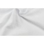 Plachty bielej farby z froté 90x200 