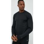 Pánske Termo tričká Burton čiernej farby z polyesteru s dlhými rukávmi 
