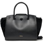 Dámske Shopper kabelky FURLA Furla čiernej farby z kože v zľave 