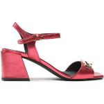 Dámske Kožené sandále FURLA Furla ružovej farby vo veľkosti 36 v zľave na leto 