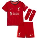 Detské komplety Nike červenej farby z polyesteru s motívom FC Liverpool 