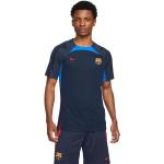 Pánske Futbalové dresy Nike Strike čiernej farby v športovom štýle z polyesteru vo veľkosti XXL s motívom FC Barcelona 