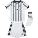 Futbalové dresy adidas bielej farby z polyesteru s okrúhlym výstrihom s krátkymi rukávmi s motívom Juventus 