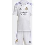 Detské dresy Nike bielej farby v športovom štýle z polyesteru s motívom Real Madrid udržateľná móda 