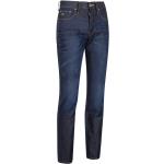 Pánske Straight Fit jeans G-Star Raw modrej farby v športovom štýle z bavlny na gombíky raw 