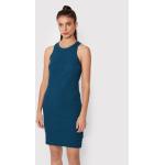 Dámske Denné šaty G-Star Raw BIO modrej farby z bavlny v zľave udržateľná móda 