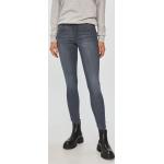 Dámske Skinny jeans G-Star Raw sivej farby super skinny z bavlny so šírkou 25 s dĺžkou 32 raw 