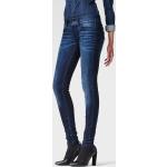 Dámske Skinny jeans G-Star Raw tmavo modrej farby z bavlny so šírkou 26 s dĺžkou 32 raw udržateľná móda 