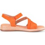 Dámske Sandále Gabor oranžovej farby vo veľkosti 44 na leto 